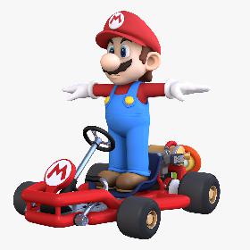 Mario Kart Tour - Super Mario Pipe Frame 3D model